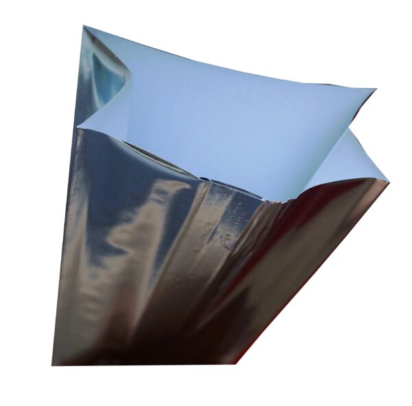 100 Bolsas para 500g Metalizada Plateada Termosellable Cafe Etc - Imagen 3
