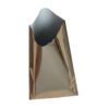100 Bolsa Plata Metalizada 10x15cm P/ Muestras De Cafe 100g