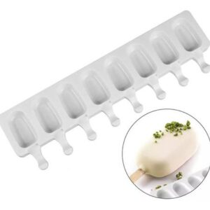 Molde Tipo Magnum Silicona Paleta Mini Elegante 8 Cavidad