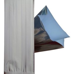 1000 Bolsas para 500g Metalizada Plateada Termosellable Cafe Etc