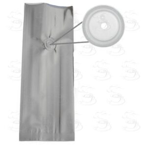 100 Bolsas para 250g Con Valvula Metalizada Plateada Termosellable
