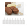 Molde Tipo Magnum Silicona Paleta Mini Elegante 8 Cavidad - Imagen 2