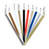 100 Tin Tie 18cm Cierre Bolsa 7 Pulgadas Cinta Metalica Flexible