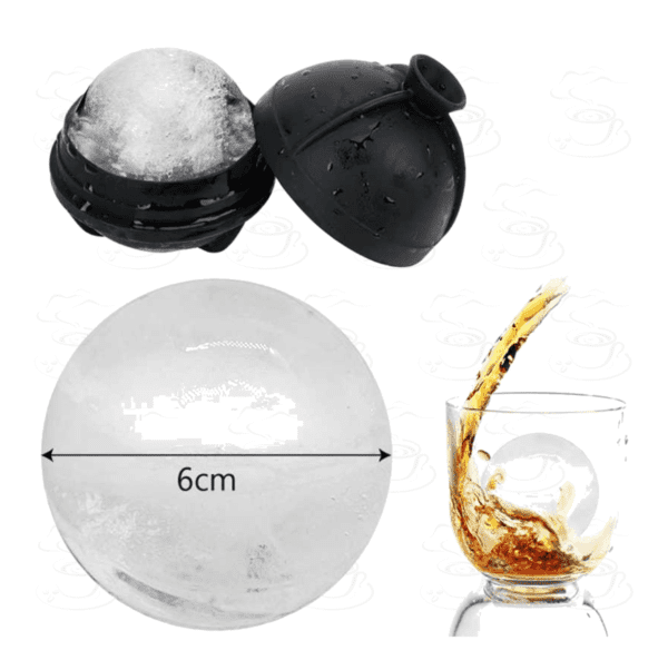 Molde Esfera Silicona Bola De Hielo Coctail Grado Alimenticio - Imagen 4