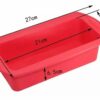Molde De Silicona Panque Rectangular 1 Litro Cocina Repostreria - Imagen 2