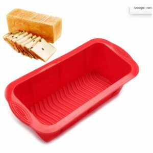 Molde De Silicona Panque Rectangular 1 Litro Cocina Repostreria
