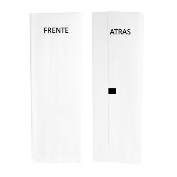 100 Bolsas Para 1kg De Cafe Blanca Tricapa Laminada Color Blanco Mate sin valvula. - Imagen 4