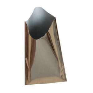 100 bolsa plana plateada 10x15cm para 100g de cafe o muestras