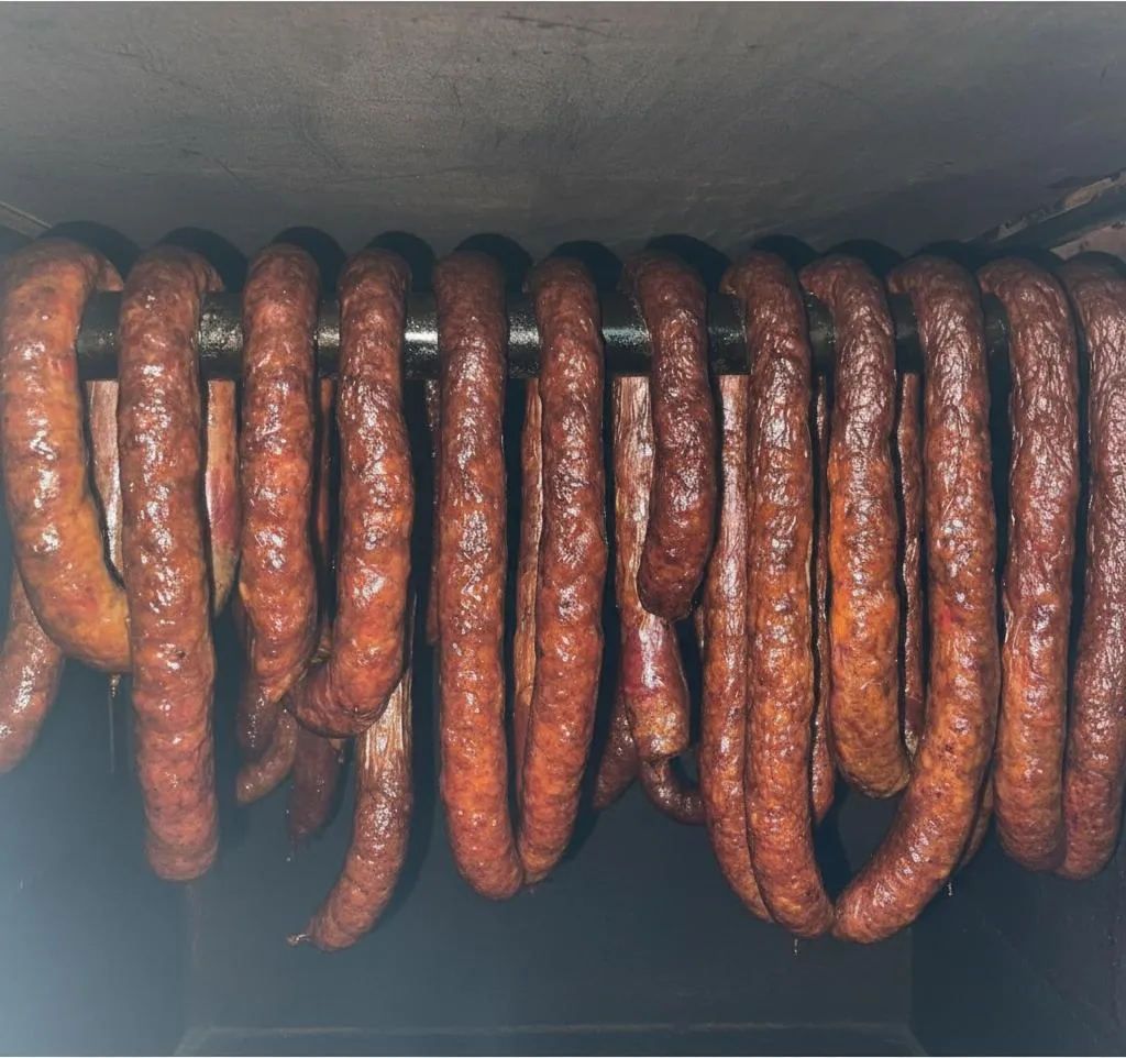 5kg de Longaniza ranchera ahumada de pierna cerdo sierra nororiental de Puebla - Imagen 4